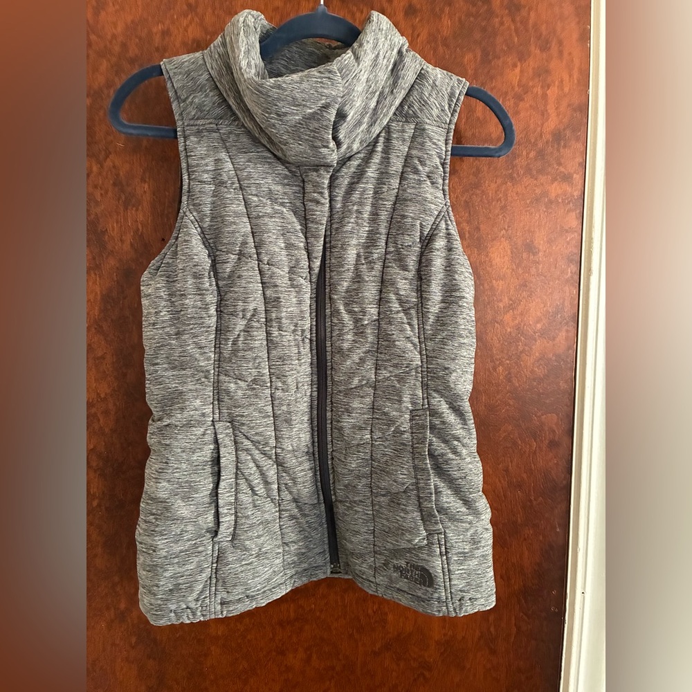 The North Face Women's Heathered Gray Vest